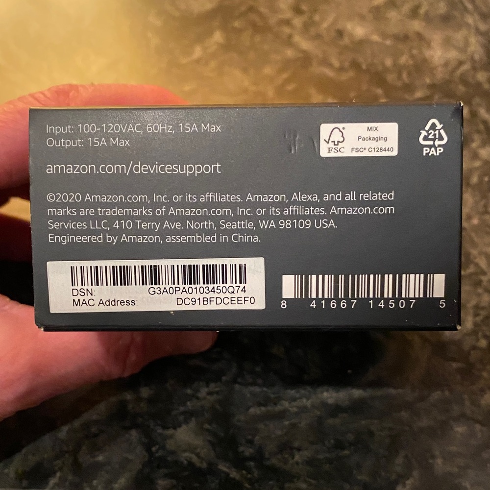 Amazon Smart Plug with Alexa Compatibility - Picture 4 of 4